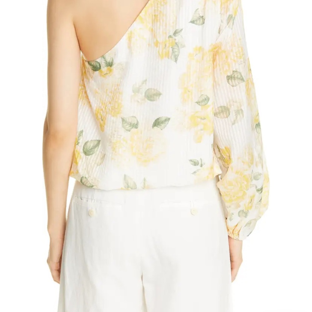 Cami NYC Lenor One Shoulder Cotton-Silk Top